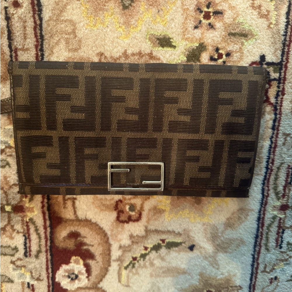 🍁SOLD🍁 Fendi Zucca Wallet